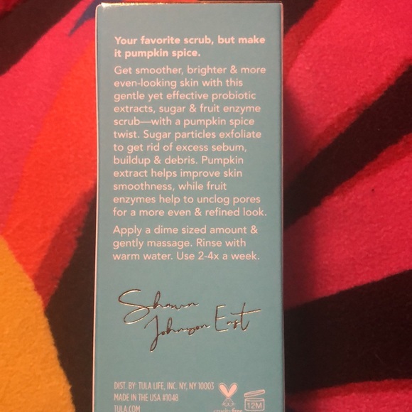 Tula Skincare Nib Tula So Pumpkin Exfoliating Sugar Scrub Shawn